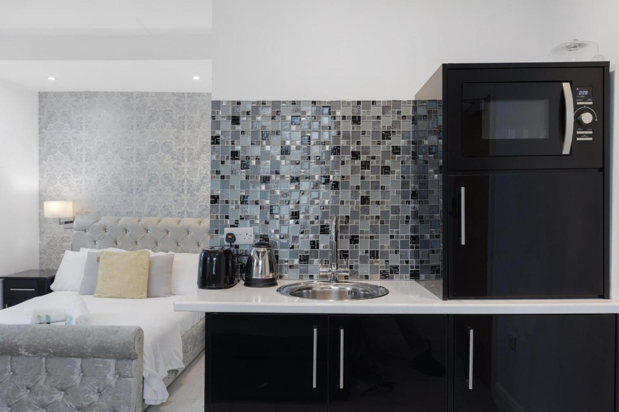 Modern City Centre Studio Apartment 202 Oxford Luaran gambar